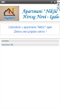 Mobile Screenshot of apartmani-niksic.com